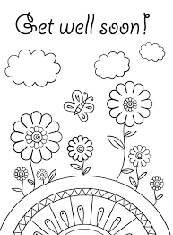 And most of the cards you can get don't have get well messages for kids in them. Get Well Soon 2 Coloring Page Free Printable Coloring Pages For Kids