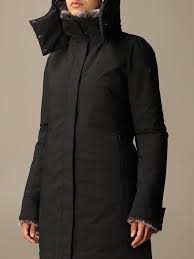 Choose the jacket style that you want. Save The Duck Outlet Megy Down Jacket With Hood And Synthetic Fur Interior Jacket Save The Duck Women Black Jacket Save The Duck P4280w Smegy Giglio En