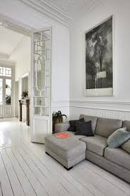 You can buy a similar white/gray area rug traditional vintage moroccan trellis grey area rugs, 6 feet 7 inches by 9 feet. Photo 7 Of 12 In An Antwerp Apartment Captures The Spirit Of The Belle Epoque Dwell