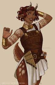 Lily On Twitter Character Portraits Satyr Dungeons And Dragons Characters
