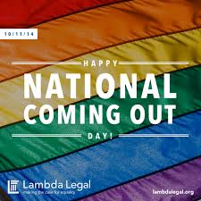 National coming out day (ncod) is an annual lgbt awareness day observed on october 11, to support lesbian, gay, bisexual, transgender, and more (lgbt) people (and sometimes other groups typically grouped within the lgbt community) to come out of the closet. Lambda Legal On Twitter Happy National Coming Out Day From Lambda Legal Lgbt Http T Co Vcp59bzj79