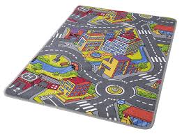Autozimmer Kinderteppich Spielteppich Strassenteppich Spielmatte Kleinstadt Auto Teppich Kinderzimmer Sp Kinderteppiche Kinder Zimmer Strassenteppich