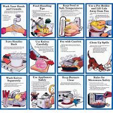 Don T Get Hurt In The Kitchen Posters Kitchen Safety Food Safety And Sanitation Food Safety Posters