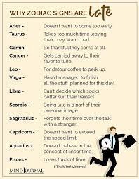 Why Zodiac Signs Are Late Zodiac Signs Zodiac Sign Traits Zodiac