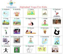 Abc Yoga Used By Educators At The Children S Museum To Help Children Learn New And Fun Yoga Poses Yoga For Kids Kids Yoga Poses Kids Yoga Poses Printable