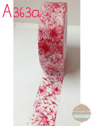 Washi Tape Flores Rosas Washi Papeleria Rosas