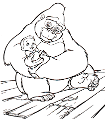 Tarzan Coloring Pages Disney Coloring Pages Baby Tarzan Coloring Pages