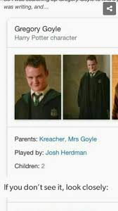 We learned in ps4 that lily's parents were muggles. Goyle S Family Line Explained Goyle Halfblood Or Pure Blood Harry Potter Amino