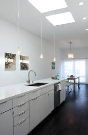 Ceiling lights help you establish this idea. San Francisco Home Depot Kitchens Gallery Modern Kitchen Bright Kitchen Ceiling Lighting Dark Floor Galley High Sink In Island Modern Island