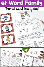 Word Families Are A Blast For Students In Preschool Kindergarten And First Grade T Kindergarten Word Families Worksheets Word Families Word Family Worksheets