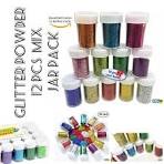 Glitter Powder Jar J-422-12 (12 Pcs)