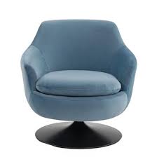 Choose from contactless same day delivery, drive up and more. Safavieh Accent Chairs Citine Sfv4743a Velvet Swivel Accent Chair Light Blue Black Swivel From Alliance Furnishings