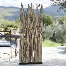 Paravent Woody Loberon Sichtschutz Garten Holz Paravent Garten Gartenteiler
