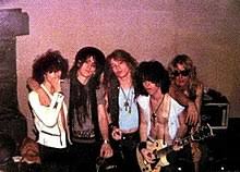 Guns n' roses is an american hard rock band founded in los angeles, california in 1985. Guns N Roses Wikipedia