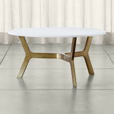 Despite its small size, its top can support up to 100 pounds. Elke Round Marble Coffee Table With Brass Base Reviews Crate And Barrel Coffee Table Marble Round Coffee Table Round Glass Coffee Table