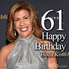 Happy Birthday, Hoda Kotb! 🎂 In 2018, the journalist and TV personality  became the first woman to co-anchor NBC's Today Show, alongside Savannah  Guthrie. She turns 61 today! https://bit.ly/4fu3lTt