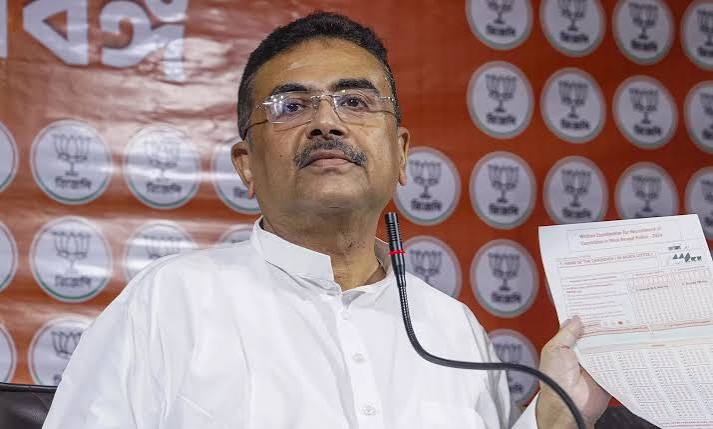 Suvendu Adhikari Files Nandigram Nomination, Predicts Decisive BJP Win in Bengal