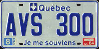 If by chance we do not have your plate or frame, we have a lot more to put on so please, click on the my live chat button on the top left side of your screen, if we are on line. Quebec
