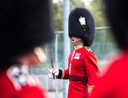 British Welsh Guards Officer 2017 Queens Guard Royal Guard Coldstream Guards