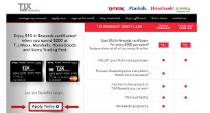The 'tjx rewards®' tab allows you to: How To Apply To Tj Maxx Credit Card Creditspot