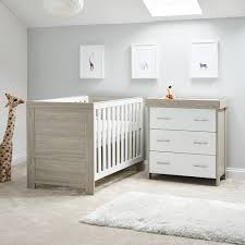 These nursery furniture sets can also come with a 3 drawer changer. Obaby Nika 2 Piece Nursery Room Set Mattress Grey Wash White Baby And Child Store