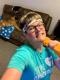 Leveling up green hat shaman