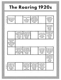 Then it was extremely heavy and often overheated but today it is light, portable, and a popular product of companies such as conair and vidal sassoon, this test was created in. Roaring 20s Games Worksheets Teachers Pay Teachers