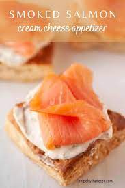 Smoked Salmon Cream Cheese Appetizer Recipe Salmon Cream Cheese Cream Cheese Appetizer Smoked Salmon Cream Cheese