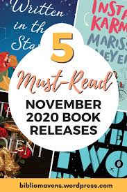 5 New And Must Read November Book Releases In 2020 November Books Book Blogger Book Release