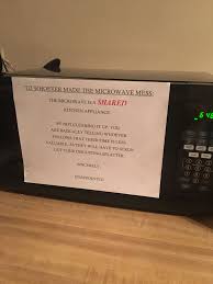 Can You Cook Bacon In The Microwave Reddit The Office Microwave Sign The Office Microwave Sign Office Birthday Party Office Themed Party Office Birthday