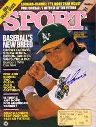 Check spelling or type a new query. Jose Canseco Autographed Oakland A S 1989 Sport Magazine Cover Autographsforsale Com