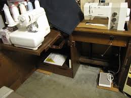 Parsons began by selling singer sewing machines and in 1970 he moved his business to high st. Parsons Sewing Tables Electric Lift Serger Spring Table