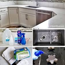 how to clean and sanitize countertop