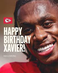 Happy Birthday to Chiefs WR Xavier Worthy‼️ 🎂🥳🎉🎉🎈🎈🎈
