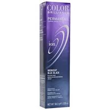 Permanent black hair color is available for both men and women. Ion Permanent Creme Hair Color By Color Brilliance Permanent Hair Color Dyed Hair Blue Best Blue Hair Dye Hair Color