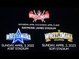 Sasha banks, bianca belair steal show in historic main event results, analysis, grades and highlights from night 1 of wwe wrestlemania 37 on. Wwe Wrestlemania 37 38 And 39 Logo And Stadium Leaked 2021 Youtube
