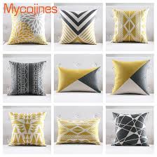 Rest your head on one of zazzle's car decorative & custom throw pillows. New Nordic Pillowcase Yellow Geometric Decorative Cushion Cover Grey Grid Sofa Throw Pillows Car Chair Home Decor Pillow Cover Special Discount B4f23 Goteborgsaventyrscenter