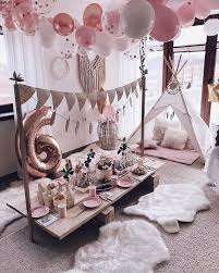 Party Dash Partydekorationen Auf Instagram Ich Liebe Dieses Glampinginspirierte Pa Party Setup Sleepover Birthday Parties Slumber Party Birthday