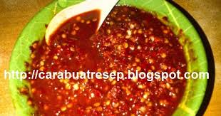 Cara membuat sambal kacang, resep sambal kacang enak. Cara Membuat Sambal Terasi Mentah Matang Goreng Pedas Resep Masakan Indonesia