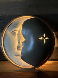 Ceramic Wall Moon