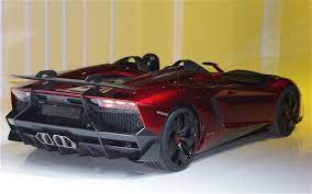 Lamboghini Aventador J Rear Right View Lamborghini Aventador Lamborghini Concept Cars