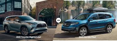 The pilot has a rugged aesthetic that attempts to hide its minivan. 2020 Toyota Highlander Vs 2020 Honda Pilot Jim Hudson Toyota