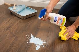 How To Clean Up Spilled Paint When House Painting Paint Remover Staining Wood Vinyl Flooring