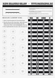 Coinrings Home Ring Finger Size Chart Inches Ringsizech