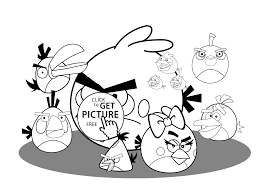 High quality free printable coloring, drawing, painting pages here for boys, girls, children. Drawing Coloring Angry Birds Novocom Top