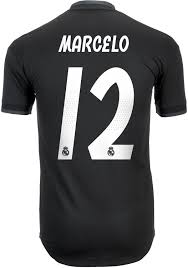 Real madrid away jersey 2018/2019. 2018 19 Adidas Marcelo Real Madrid Authentic Away Jersey Buy It From Soccerpro Com Jersey Real Madrid Madrid