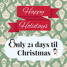 For the northern half of earth (the northern hemisphere), the winter solstice occurs annually on december 21 or 22. Christmas Is Coming Fast Street Talk