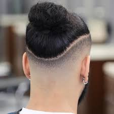 Although the majority of man buns are worn higher up on the head, you always 15. 29 Man Bun Hairstyle With Fade Amazing Ideas