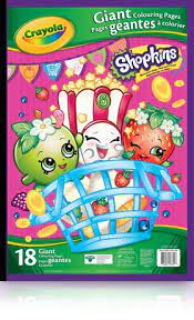 Select from 35970 printable coloring pages of cartoons, animals, nature, bible and many more. Crayola Shopkins Giant Colouring Pages Walmart Canada