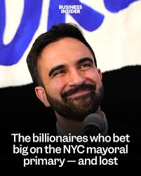 Andrew Cuomo had enjoyed the support of big names in business and finance  as he sought to fend off Zohran Mamdani, a Democratic socialist who has  proposed a rent freeze and higher